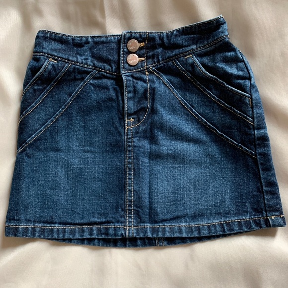 old navy girls denim skirt
